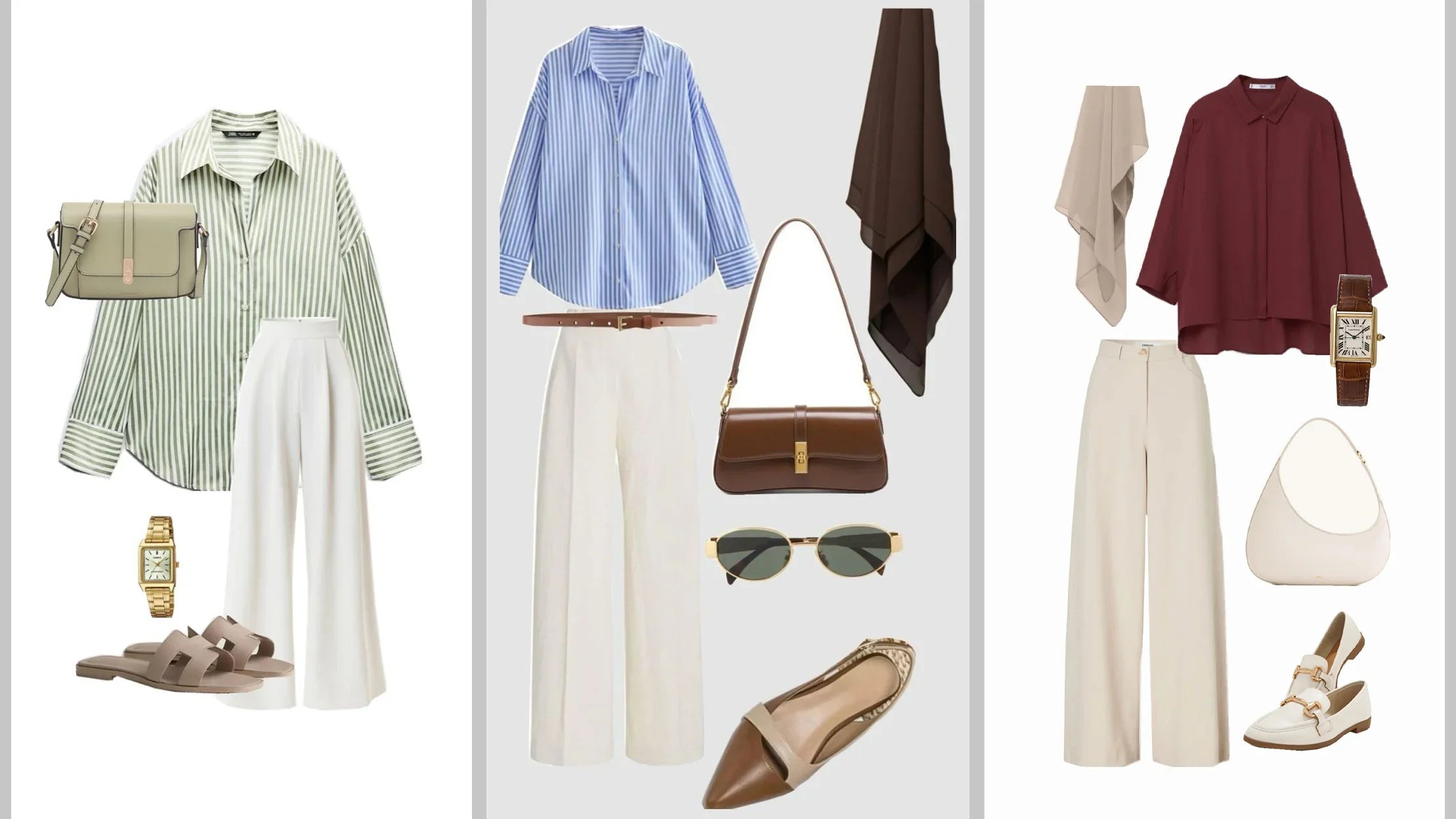 تنسيقات بسيطة للجامعة والمشي يومياً: الأناقة بساطة + الراحة