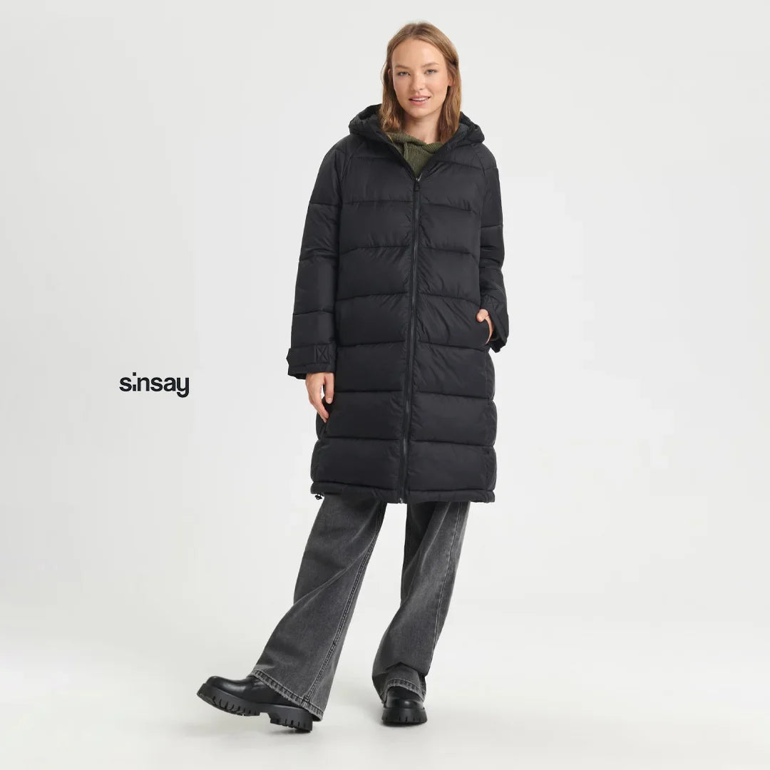 معطف Sinsay النسائي الطويل – دفء فخم وأناقة يومية بلمسة أوروبية | اكتشفيه الآن على Modisly الشرق الأوسط
