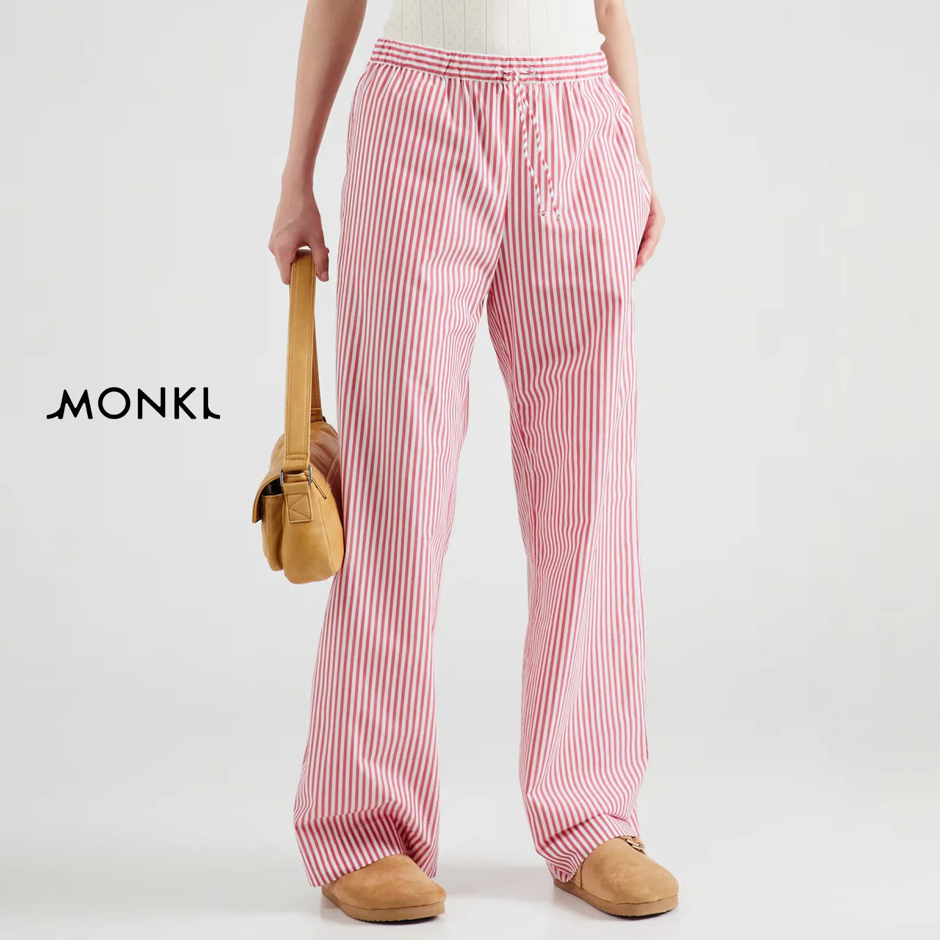 بنطال نسائي واسع الأرجل من MONKI