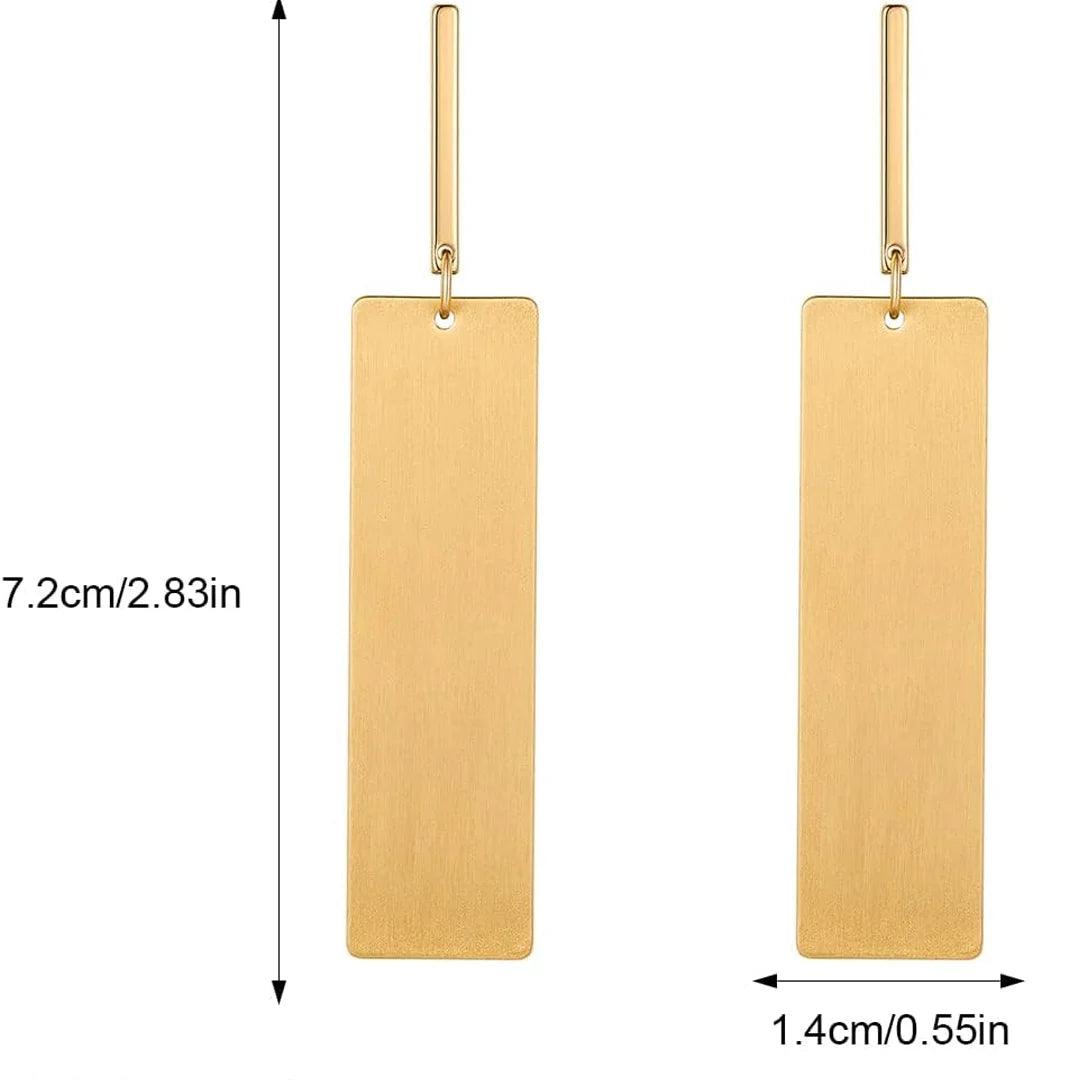 حلق نسائي ذهبي طويل متدلٍ من Parfois