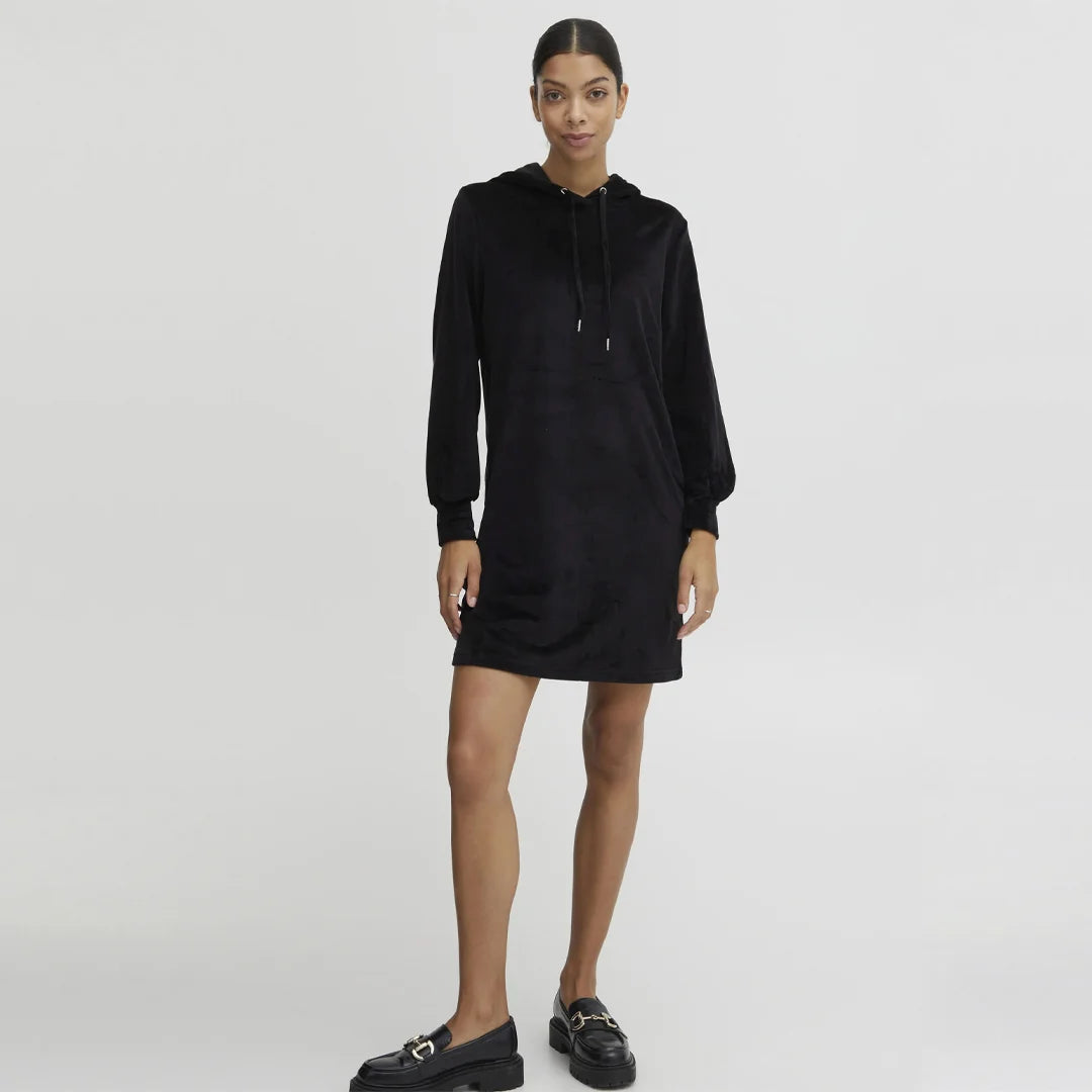 فستان نسائي أسود كلاسيكي من ESMARA – تصميم BYMitza