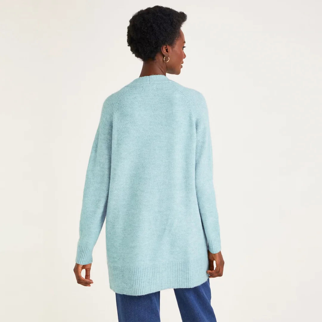 كارديغان نسائي طويل بلون أزرق بترولي من Vero Moda