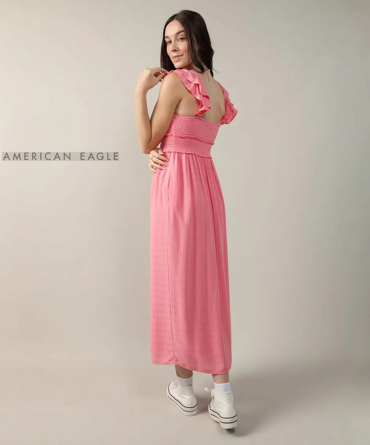 American Eagle - Coral Dress