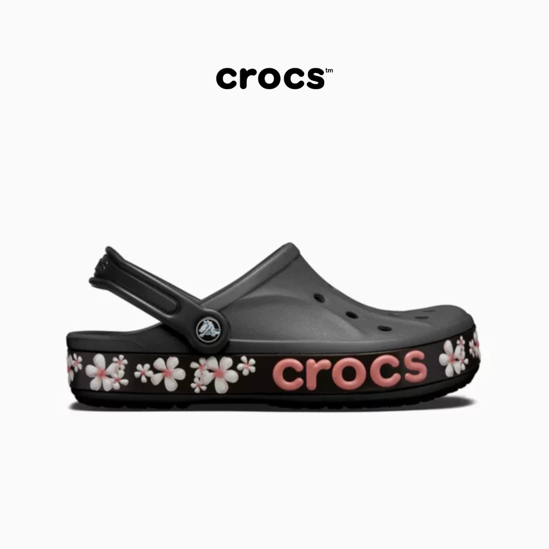 Crocs Bayaband Graphic II Clogs Black