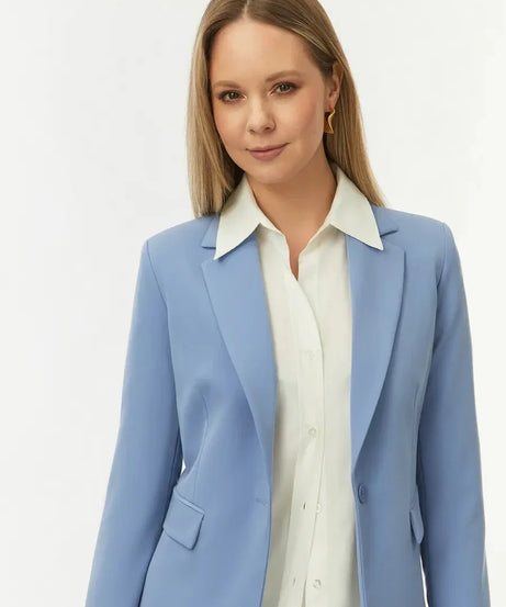 Light Blue Blazer | بليزر أزرق فاتح