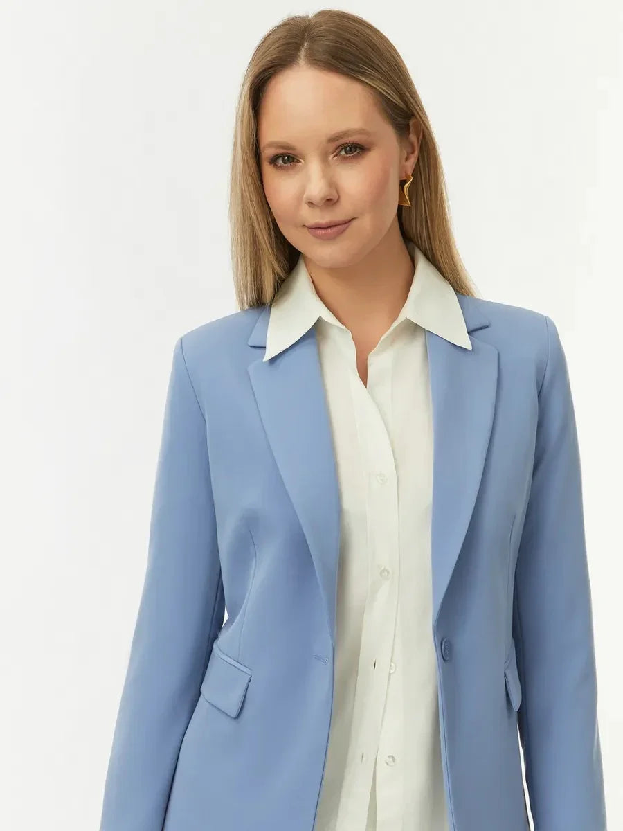 Light Blue Blazer | بليزر أزرق فاتح