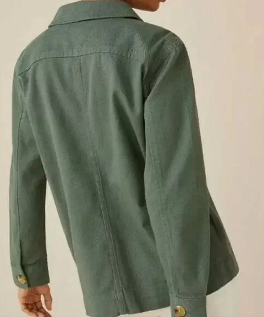 Free Assembly Surplus Shirt Jacket – Green | جاكيت قميص سرفيس من فري أسيمبلي – أخضر