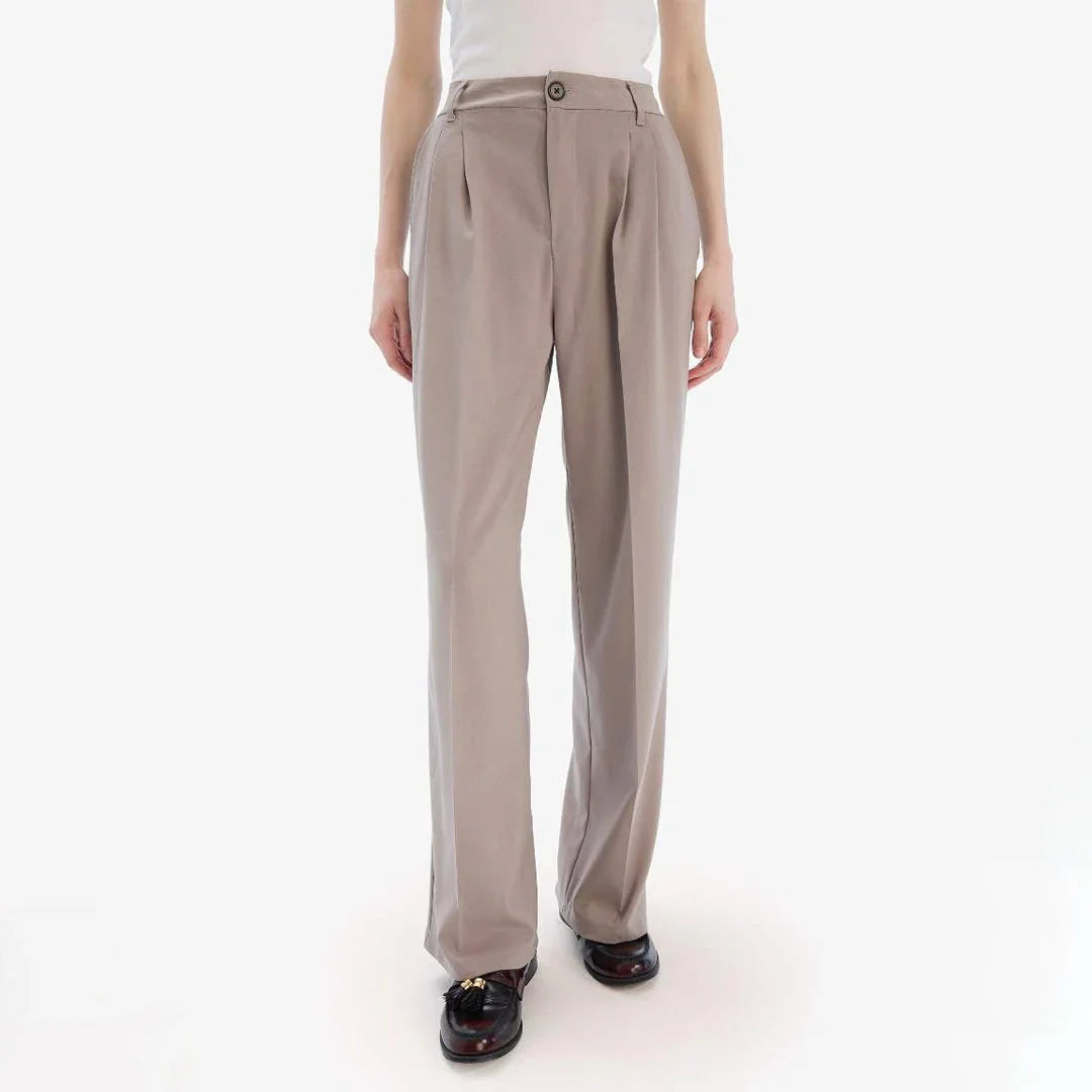 High-Waist Wide-Leg Pants | بنطال واسع بخصر عالي