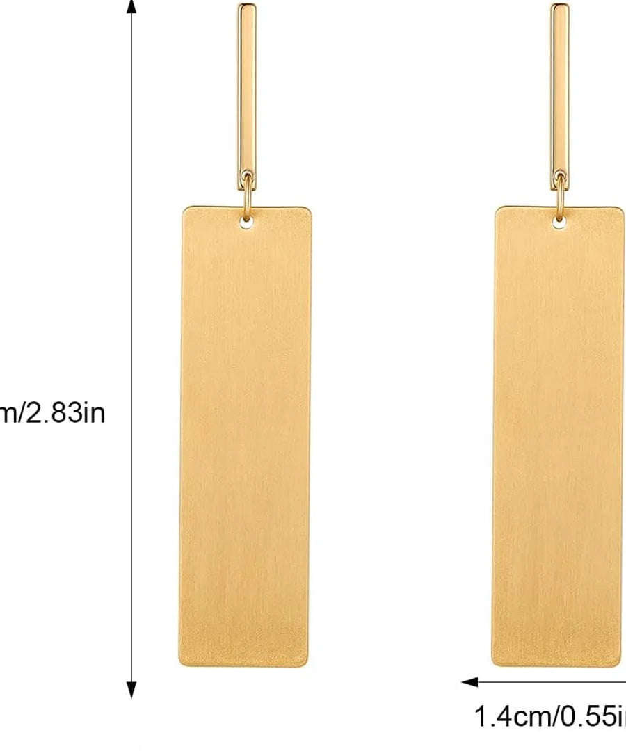 حلق نسائي ذهبي طويل متدلٍ من Parfois