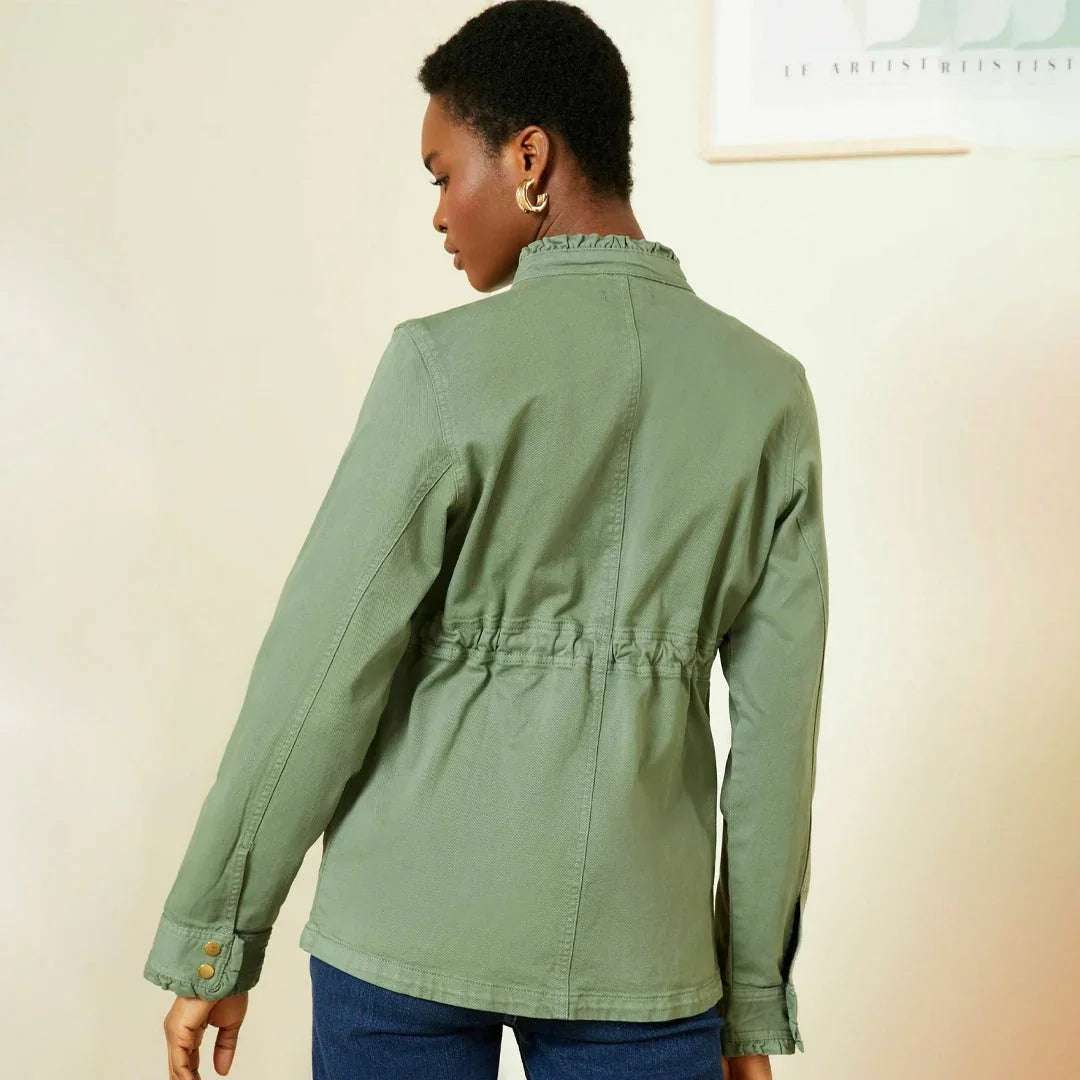 Urban Utility Shirt – Khaki Green