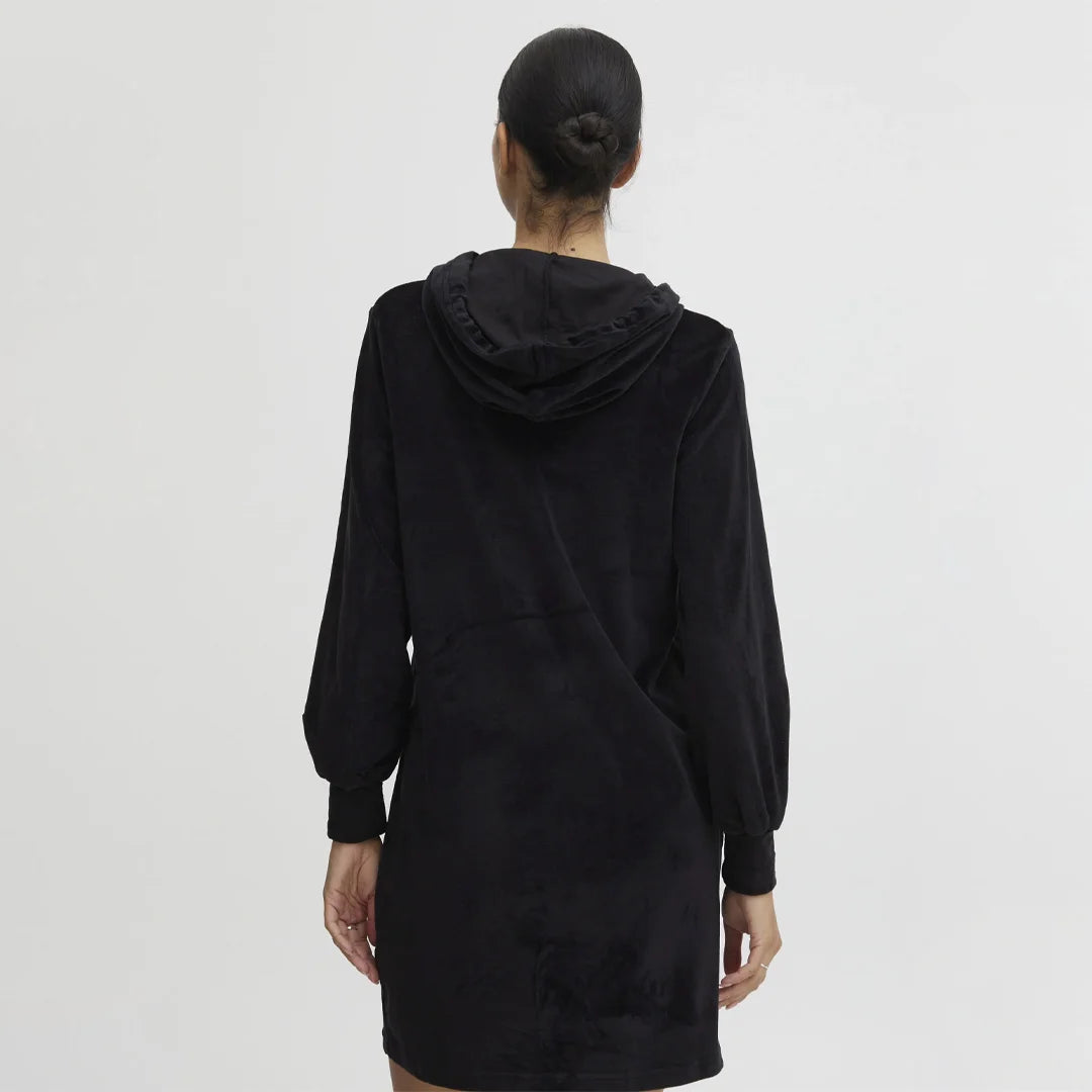 فستان نسائي أسود كلاسيكي من ESMARA – تصميم BYMitza