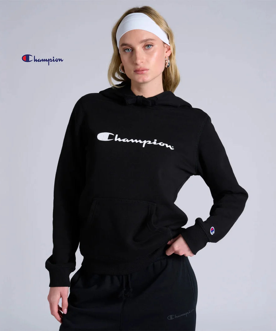 هودي نسائي بشعار Champion – تصميم كلاسيكي