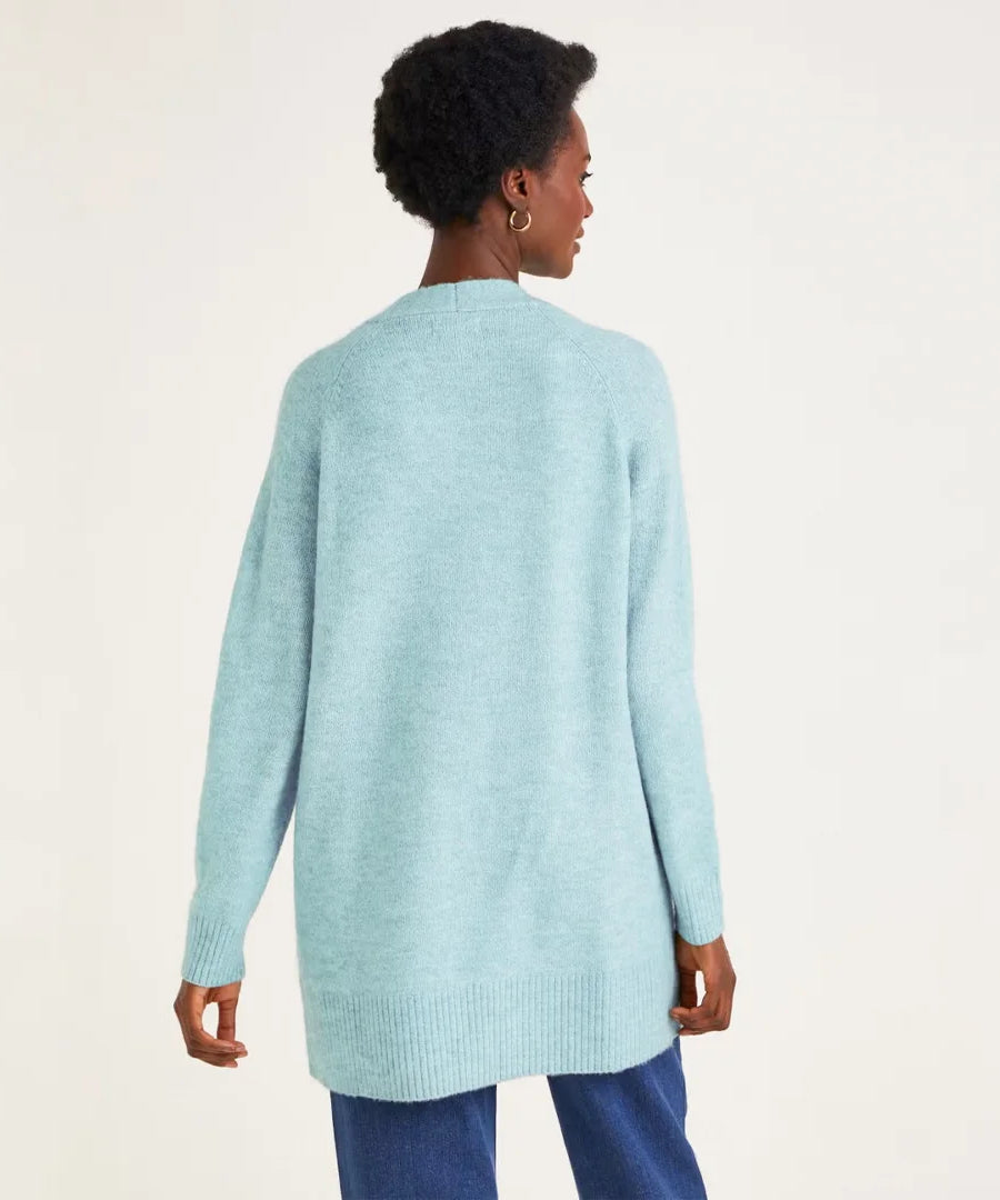 كارديغان نسائي طويل بلون أزرق بترولي من Vero Moda