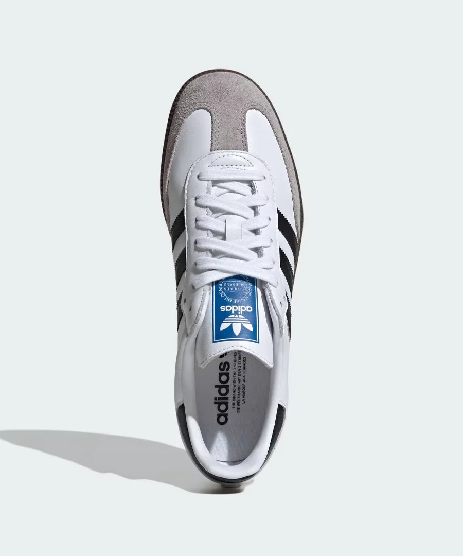 سنيكرز نسائي Adidas Samba أسود بخطوط بيضاء